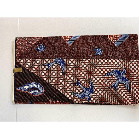 6 yards wholesale African Print Fabric/ Ankara kente multi color print - Picture 1 of 2